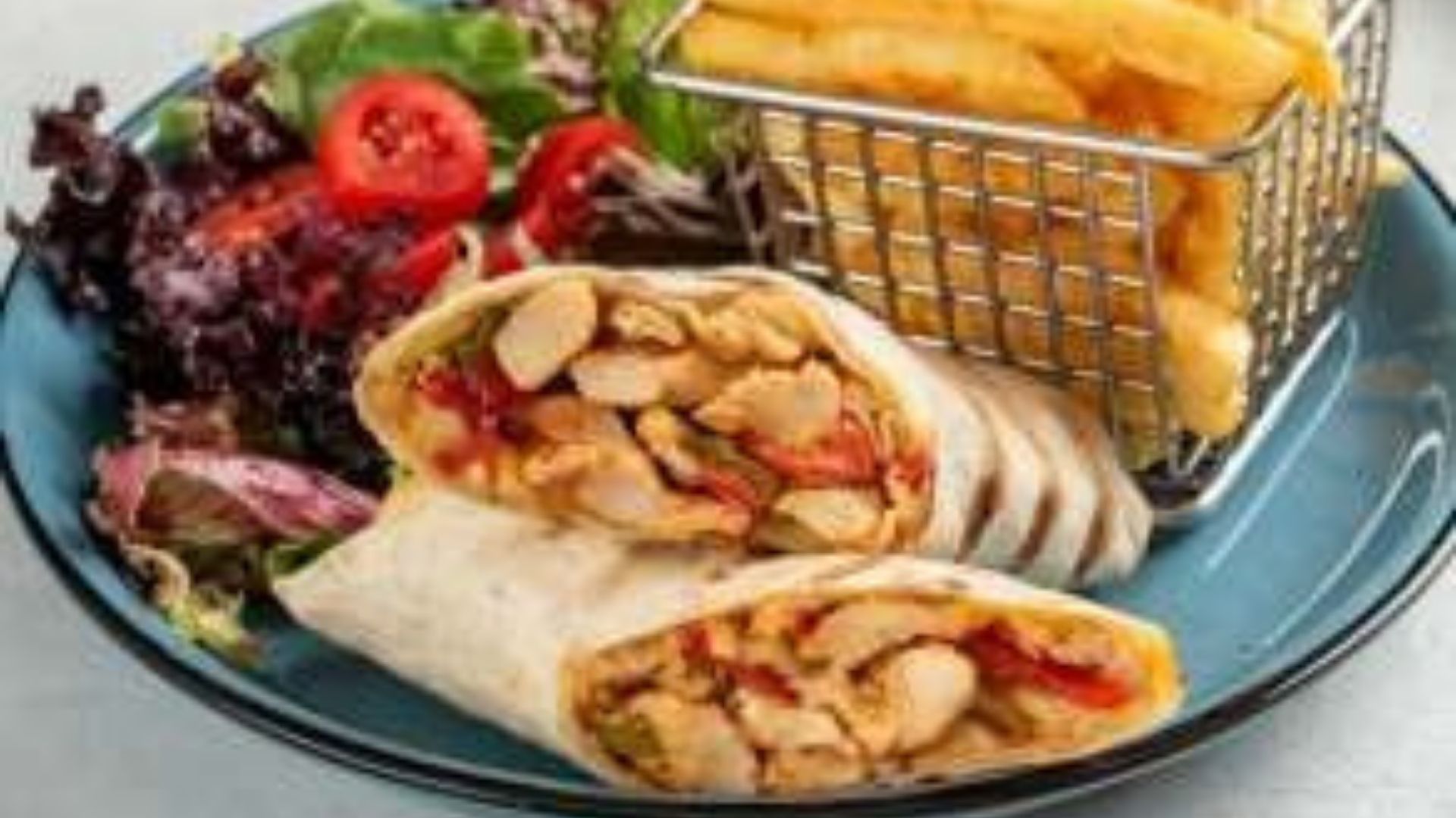 Soslu Tavuk Wrap